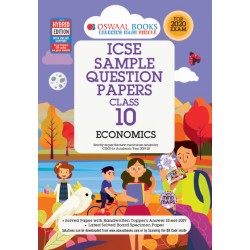 Oswaal ICSE Sample Question Papers Class 10 Economics |
